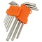 Dynamic 22Pcs SAE & Metric Ball End Long Hex Key Set, 3/64"-3/8" & 1.5mm-10mm D043212 - alternate 8